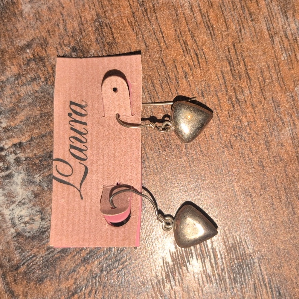 18k gold Triangle Earrings